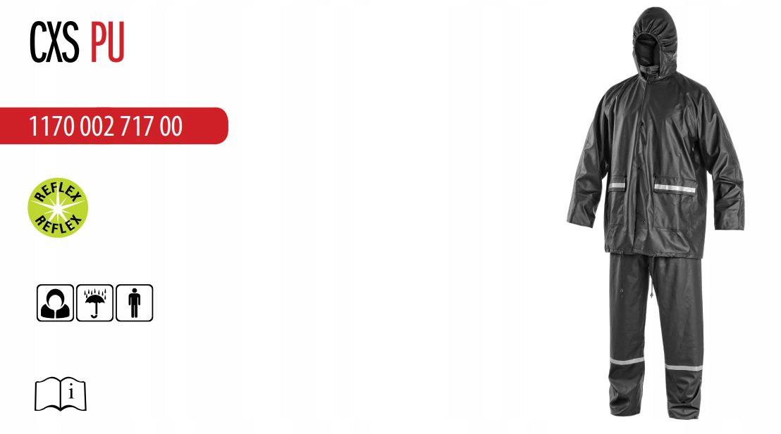 Komplet-Przeciwdeszczowy-PU-CXS-Mocny-Odblaski-Kolekcja-CXS