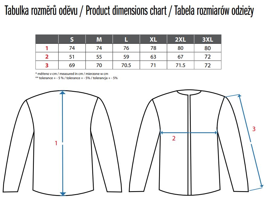 KURTKA CXS KANSAS, MĘSKA, KOLOR NIEBIESKI 1.4