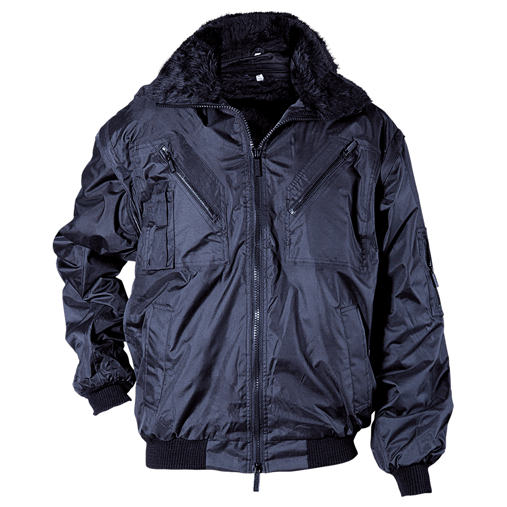 pilot-black-work-jacket