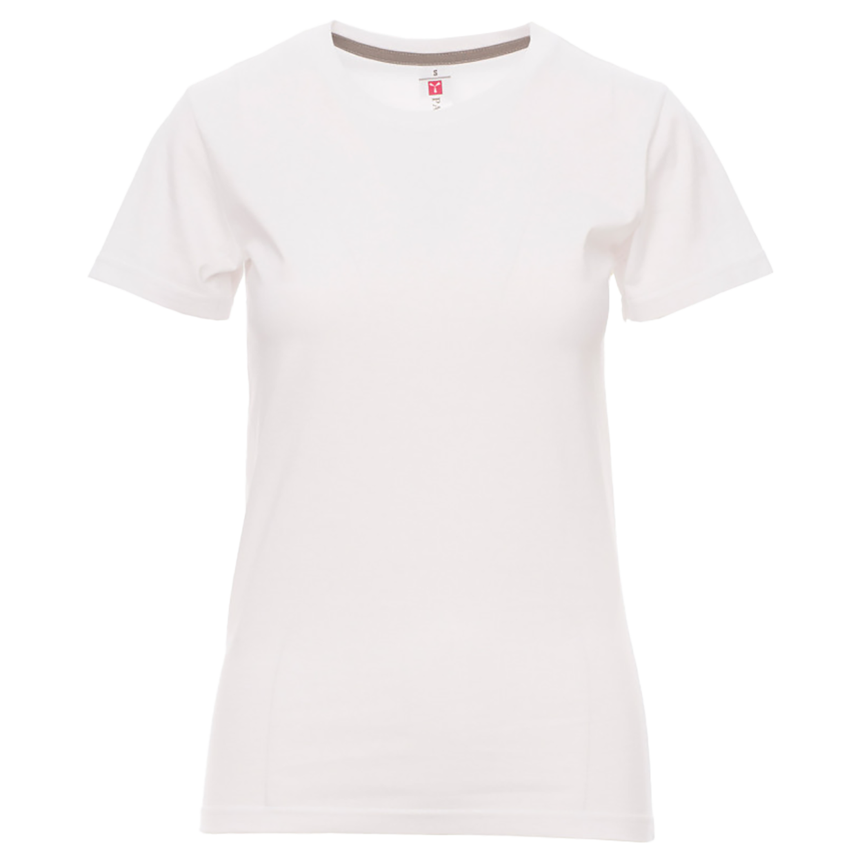 payper-sunset-white-lady-s-t-shirt
