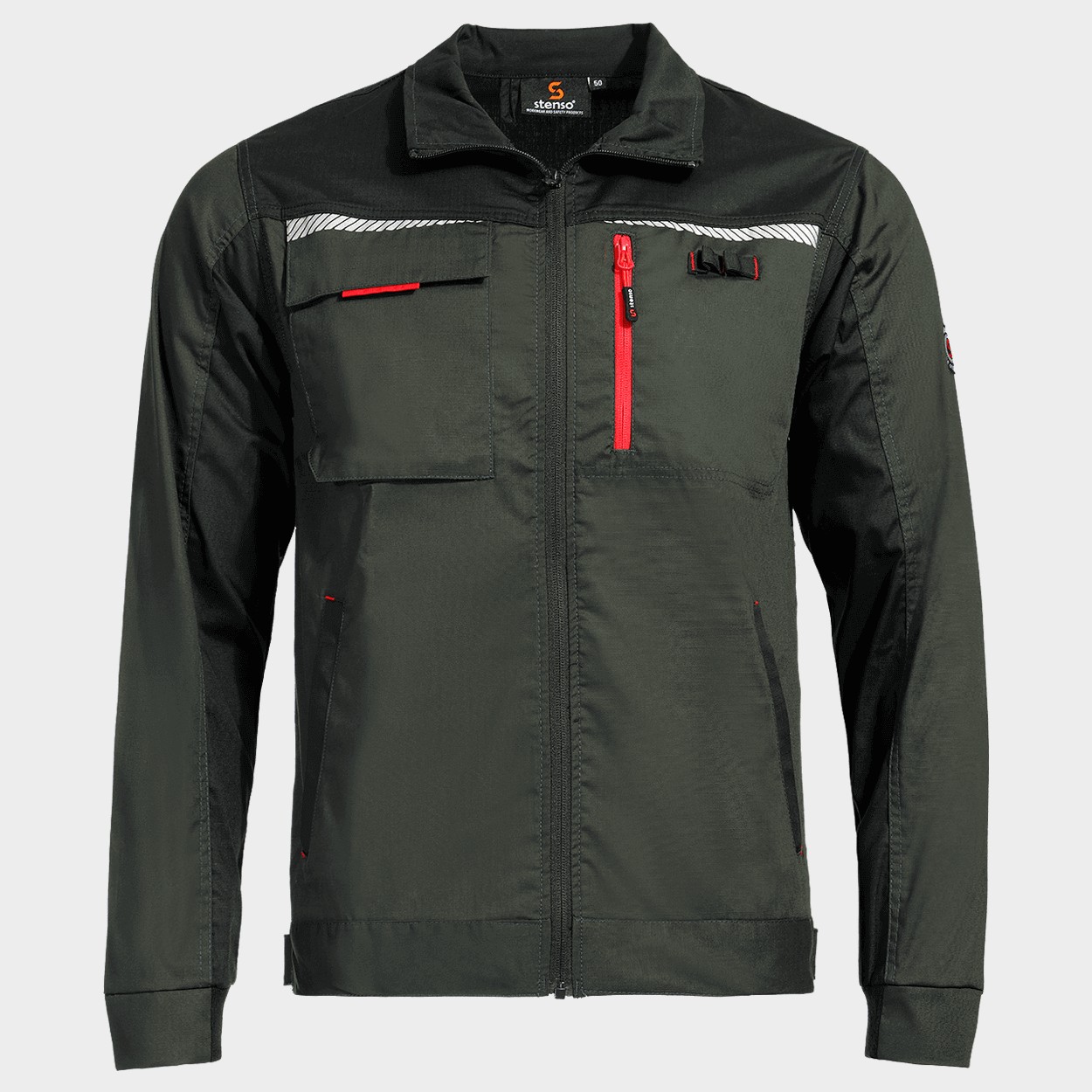 prisma-light-stretch-olive-black-mpoouphan-erhgasias