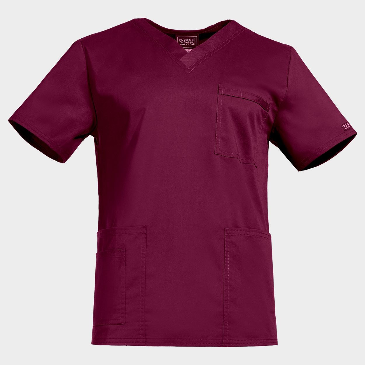 cherokee-v-neck-bordeaux-wwe4725-aeatrhaece-mployza