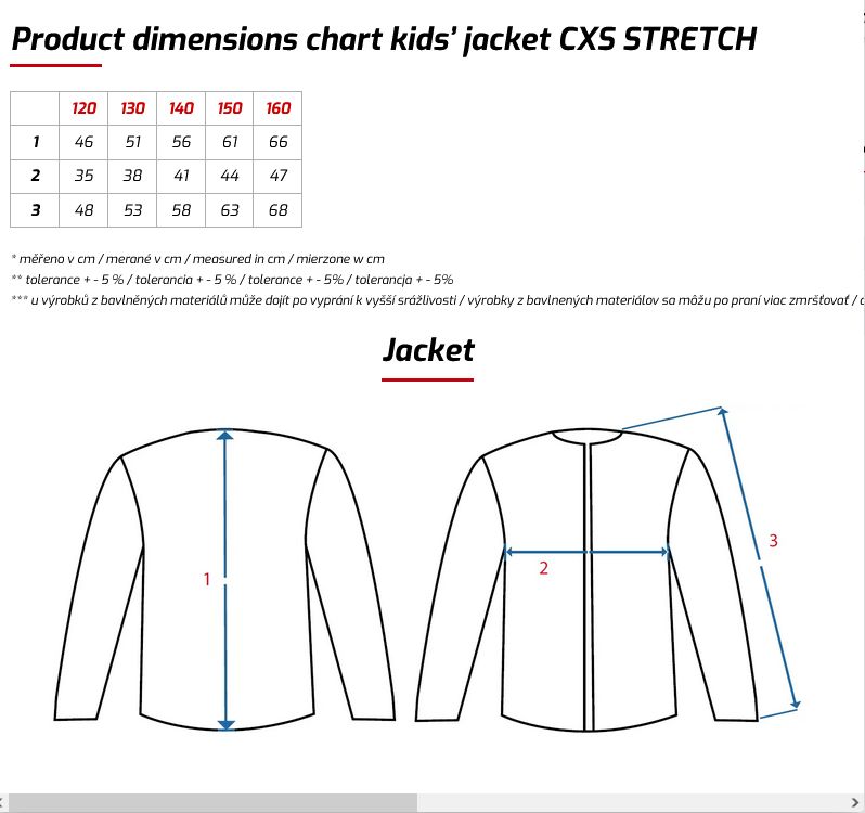 CXS STRETCH children's softshell