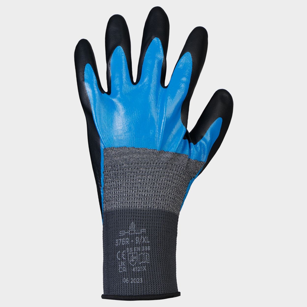 showa-376r-nitrile-dipped-gloves